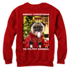 Men's Lost Gods Christmas Nutcracker Pug  Adult Sweatshirt