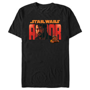 Men's Star Wars: Andor Cassian Red Logo  Adult T-Shirt