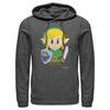 Men's Nintendo Legend of Zelda Link's Awakening Avatar  Adult Pull Over Hoodie