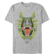 Men's Jurassic World Dinosaur Jungle Grin  Adult T-Shirt