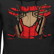 Men's Marvel Spider-Man: No Way Home Ripped Iron Suit  Adult Pull Over Hoodie