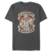 Men's Star Wars: The Mandalorian Legendary Warrior Sunset  Adult T-Shirt