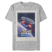 Men's Star Trek: Lower Decks USS Cerritos Poster  Adult T-Shirt