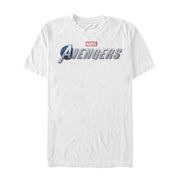 Men's Marvel Avengers Game Text Logo  Adult T-Shirt