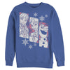 Men's Frozen Trio  Adult Sweatshirt