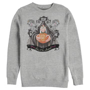 Men's Snow White and the Seven Dwarves Evil Queen Pumpkin  Adult Sweatshirt