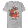 Men's Star Wars Christmas Santa Yoda  Adult T-Shirt