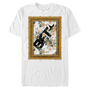 Men's BET Floral Frame Logo  Adult T-Shirt