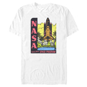 Men's NASA Bold Space Program  Adult T-Shirt