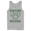 Men's Stranger Things Hawkins High School Tiger 1983  Adult Tank Top