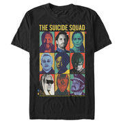 Men's The Suicide Squad Character Boxes  Adult T-Shirt