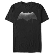 Men's Zack Snyder Justice League Batman Silver Logo  Adult T-Shirt