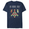 Men's Nintendo Christmas Mario Bros. Koopa Tree  Adult T-Shirt