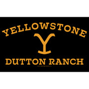 Men's Yellowstone Large Dutton Ranch Brand  Adult T-Shirt