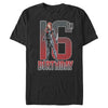 Men's Marvel Black Widow 16th Birthday  Adult T-Shirt