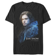 Men's Game of Thrones Jon Snow Night's Watch  Adult T-Shirt