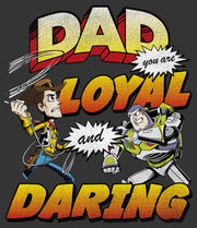 Men's Toy Story Father's Day Buzz & Woody  Adult T-Shirt