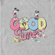 Men's Mickey & Friends Retro Good Times  Adult T-Shirt