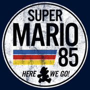 Men's Nintendo Super Mario Retro Rainbow Ring  Adult Sweatshirt