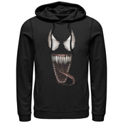 Men's Marvel Venom Tongue  Adult Pull Over Hoodie