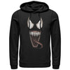 Men's Marvel Venom Tongue  Adult Pull Over Hoodie