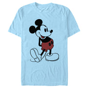 Men's Mickey & Friends Retro Portrait  Adult T-Shirt