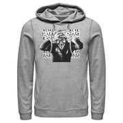 Men's Batman Joker Hahaha Crazed Look  Adult Pull Over Hoodie