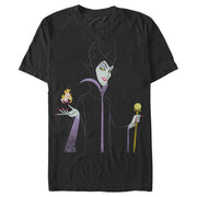 Men's Disney Princesses Sleeping Beauty Maleficent Staff and Aurora Flame  Adult T-Shirt