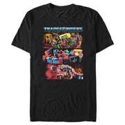 Men's Transformers: Rise of the Beasts Graffiti Scenes  Adult T-Shirt