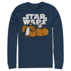 Men's Star Wars: The Last Jedi Pumpkin Patch Porg  Adult Long Sleeve Shirt