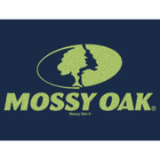 Men's Mossy Oak Small Green Classic Logo  Adult T-Shirt