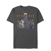 Men's Marvel Eternals Group Repeating  Adult T-Shirt