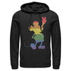 Men's Mickey & Friends Peaceful Pride  Adult Pull Over Hoodie