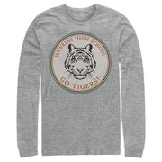 Men's Stranger Things Hawkins High School Go Tigers  Adult Long Sleeve Shirt