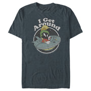 Men's Looney Tunes Marvin the Martian I Get Around  Adult T-Shirt