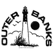 Men's Outer Banks Lighthouse Logo  Adult T-Shirt