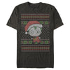 Men's Batman Ugly Christmas Chibi Joker  Adult T-Shirt