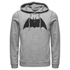 Men's Batman Winged Caped Crusader Symbol  Adult Pull Over Hoodie