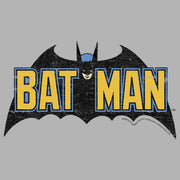 Men's Batman Caped Crusader Logo  Adult Pull Over Hoodie