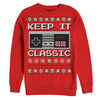 Men's Nintendo Ugly Christmas NES Classic Controller  Adult Sweatshirt