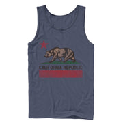 Men's Lost Gods California Flag  Adult Tank Top