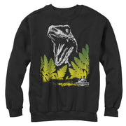 Men's Jurassic World Velociraptor Surprise  Adult Sweatshirt