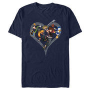 Men's Kingdom Hearts 3 Ready to Fight  Adult T-Shirt