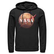 Men's NASA Mars Logo  Adult Pull Over Hoodie