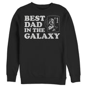 Men's Star Wars Darth Vader Best Dad in the Galaxy Mug  Adult Sweatshirt