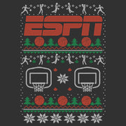 Men's ESPN Basketball Christmas Sweater  Adult Sweatshirt