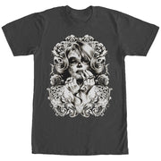 Men's Aztlan Flower Crown  Adult T-Shirt