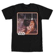 Men's Star Wars Vintage Hero Frame  Adult T-Shirt