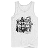 Men's Star Wars Retro Favorites Collage  Adult Tank Top