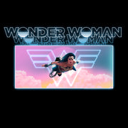 Men's Wonder Woman 1984 Fly in the Clouds  Adult T-Shirt